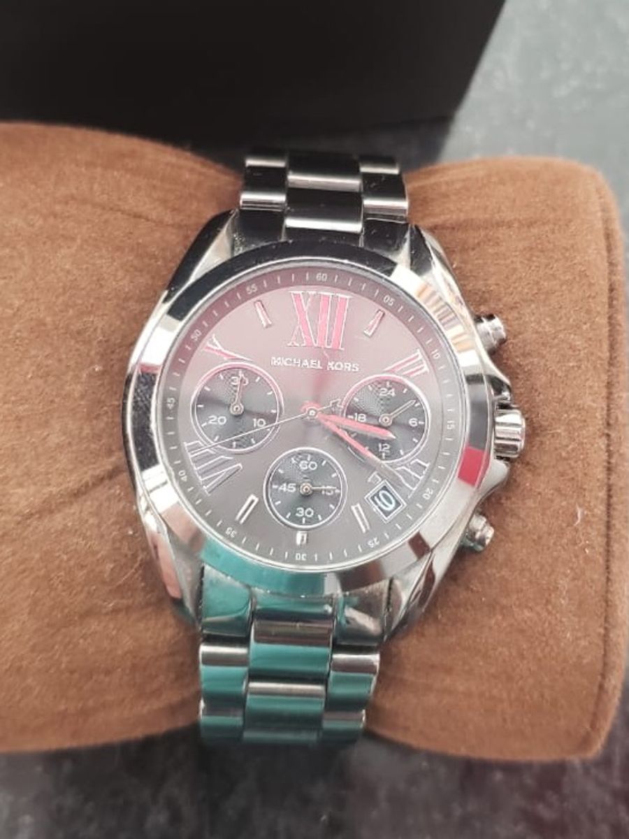 relogio michael kors preto fosco