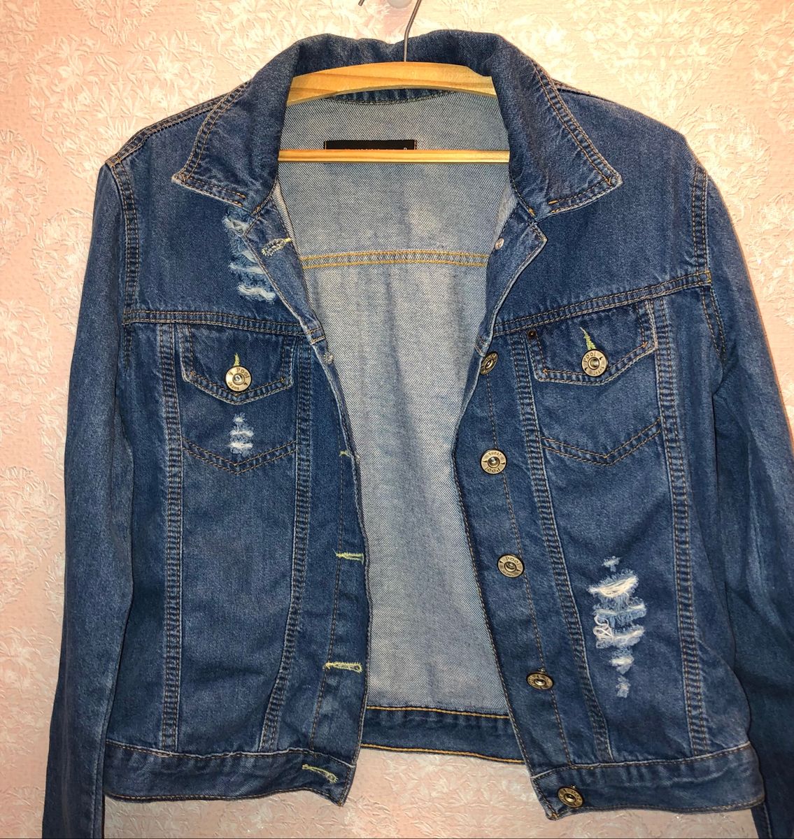 jaqueta jeans pool masculina