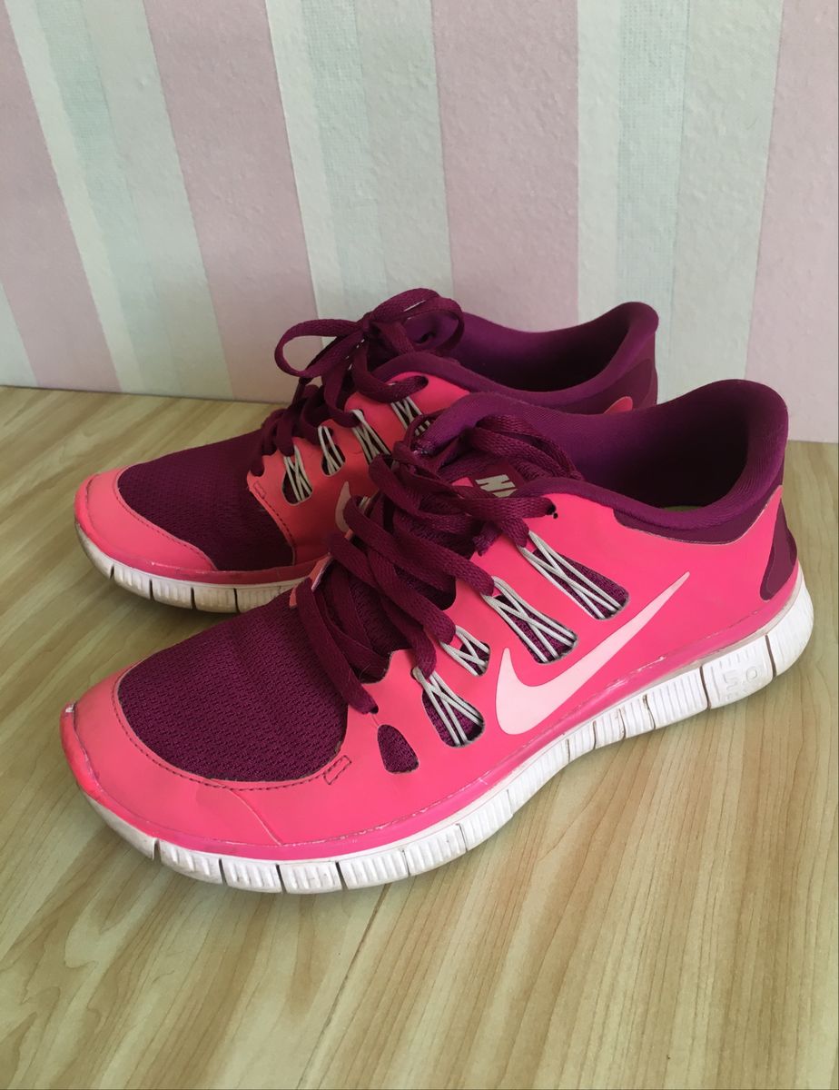 nike free 5.0 rosa