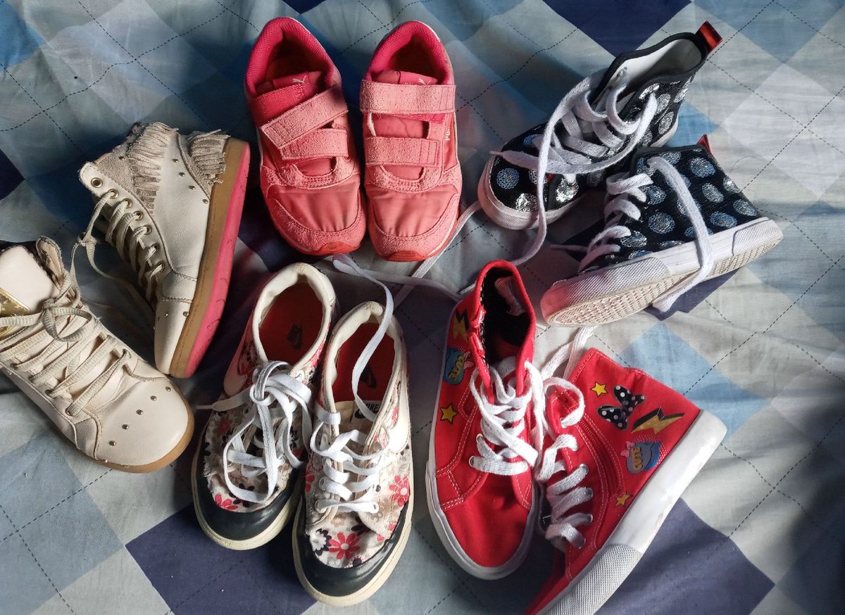 tenis menina tamanho 30