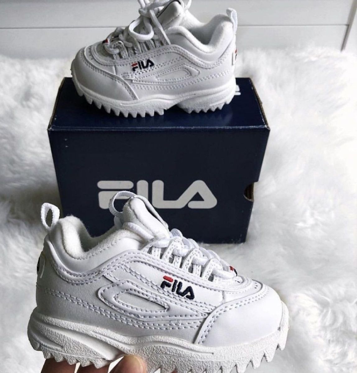 tenis fila infantil disruptor