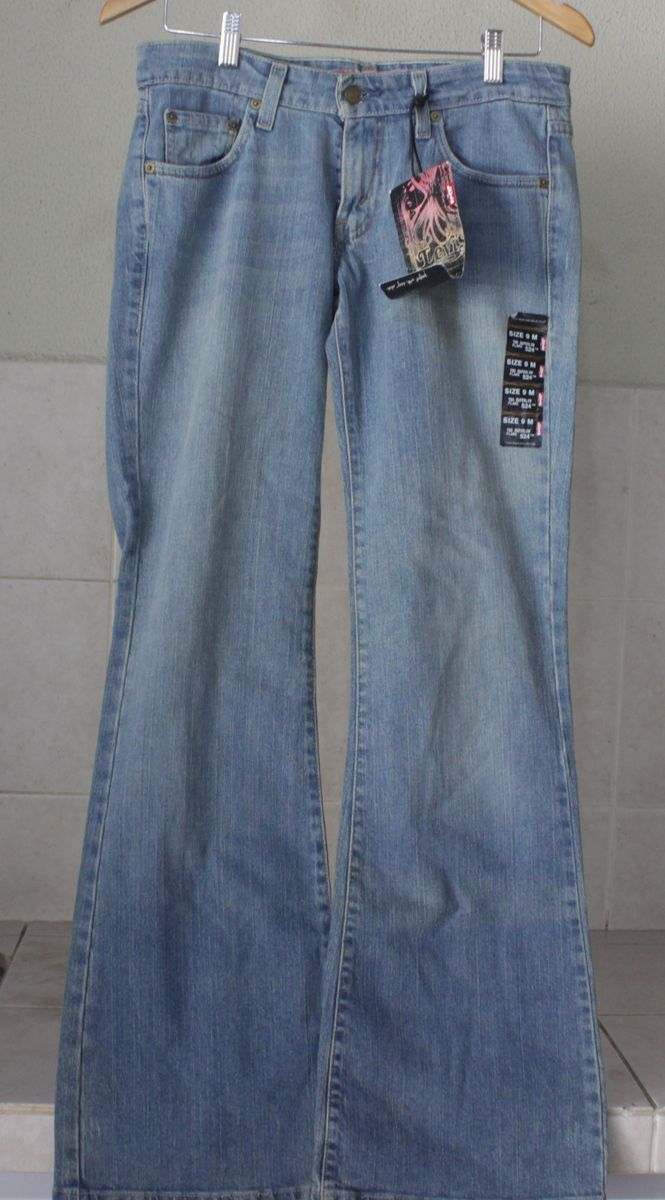 calça levis feminina cintura alta flare
