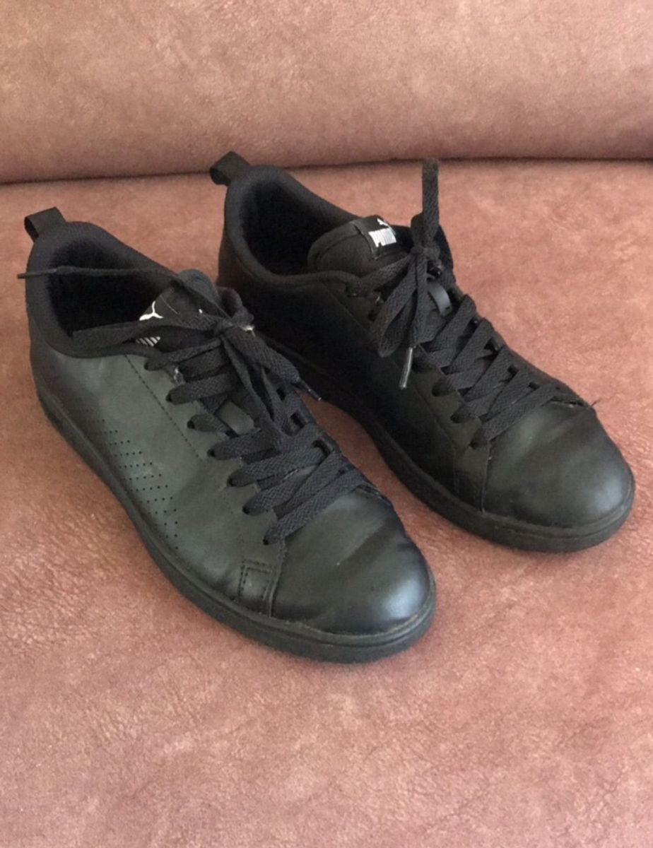 tenis puma smash ace preto