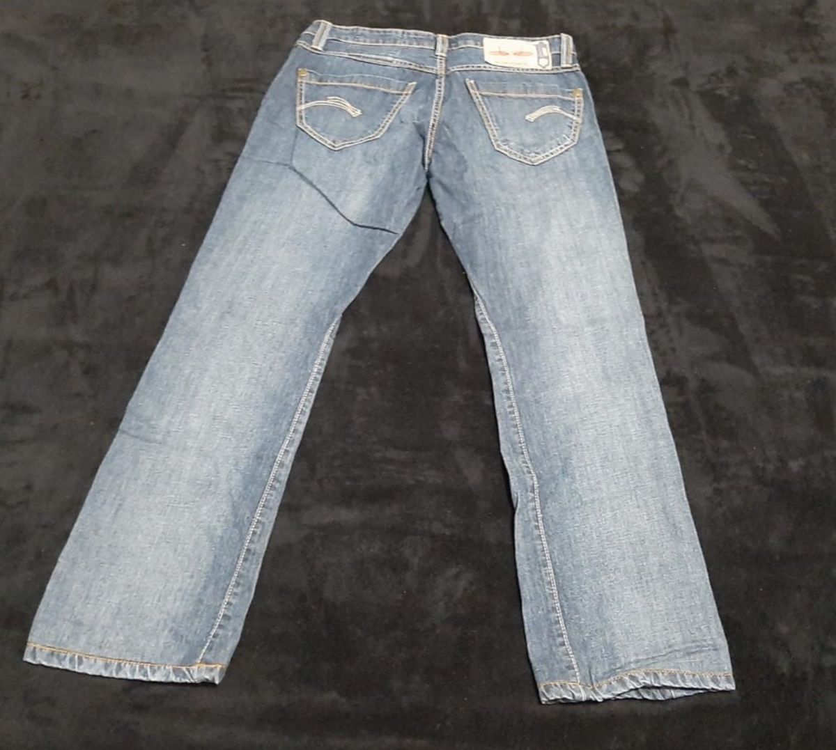 calça jeans masculina carmim