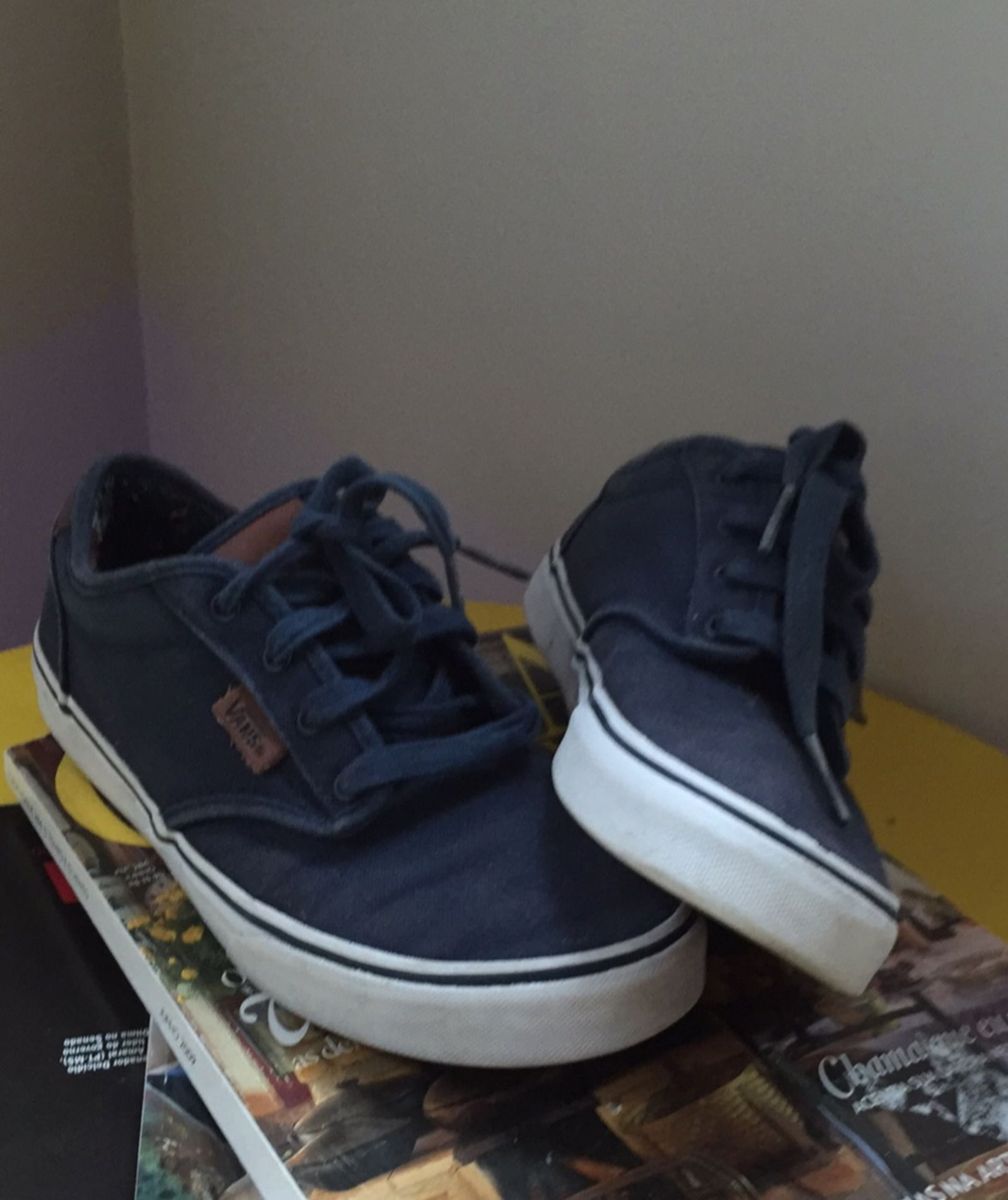 tenis cano baixo vans