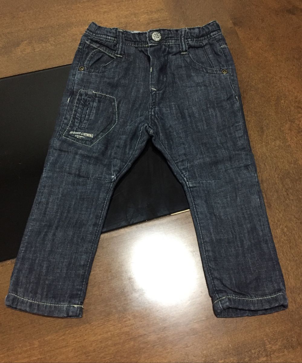 calça jeans zara baby