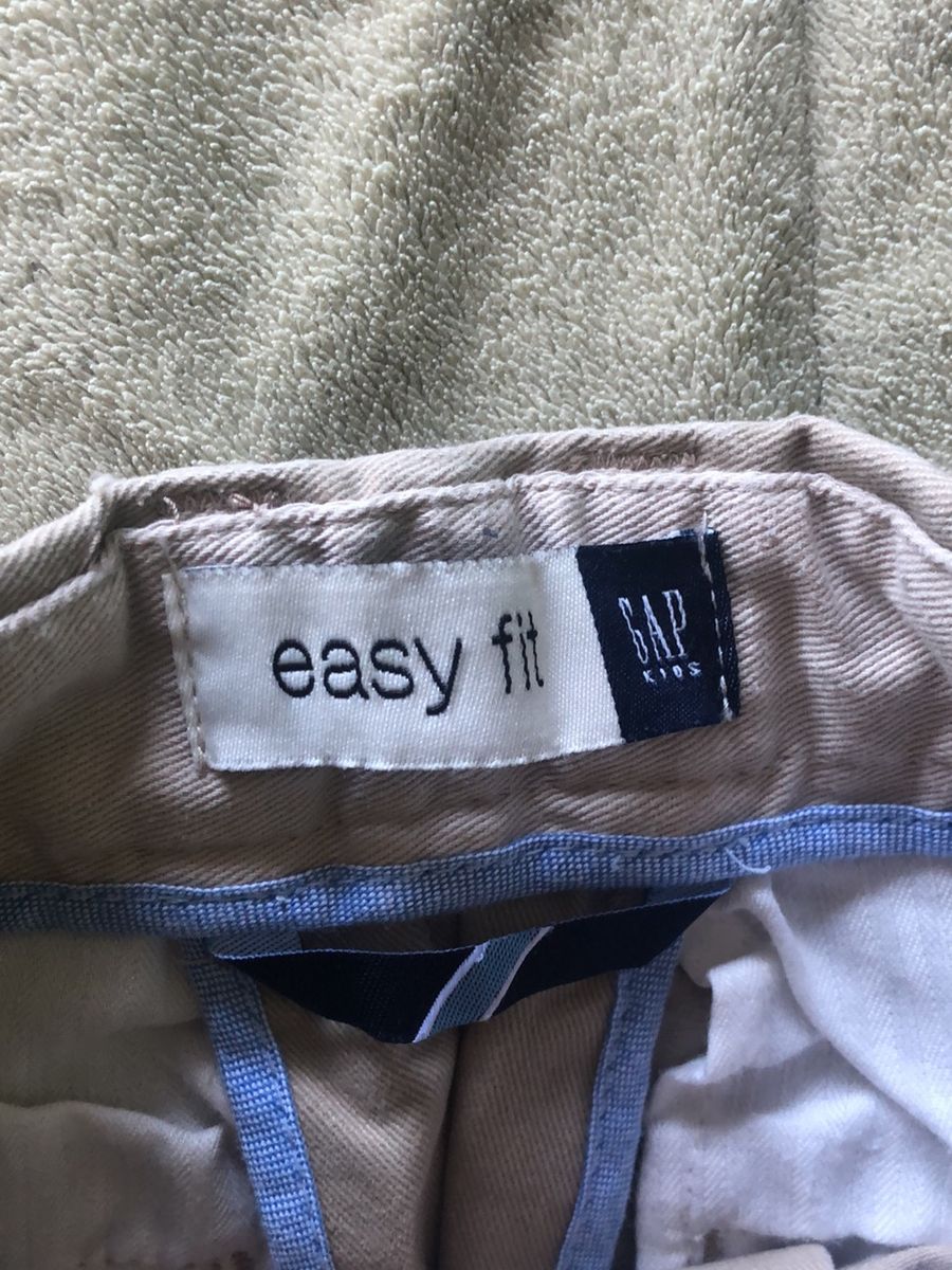 calça social infantil bege