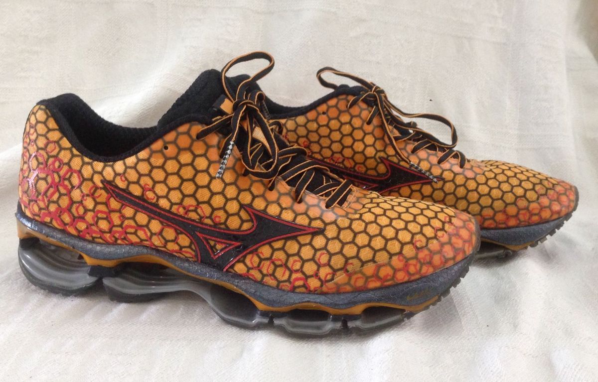 mizuno pro 3 laranja