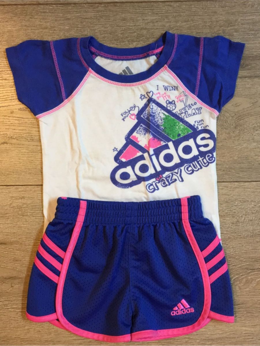 conjuntinho adidas para bebe