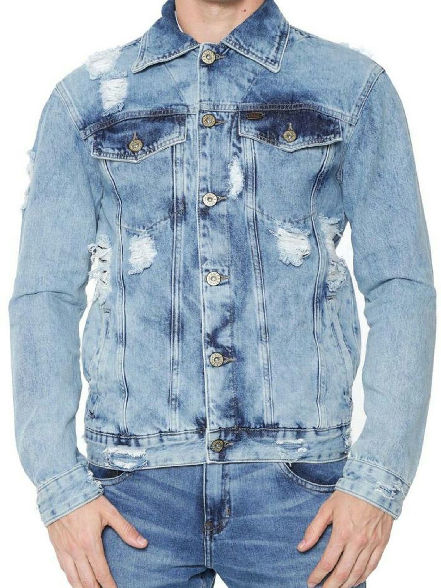jaqueta jeans feminina bivik