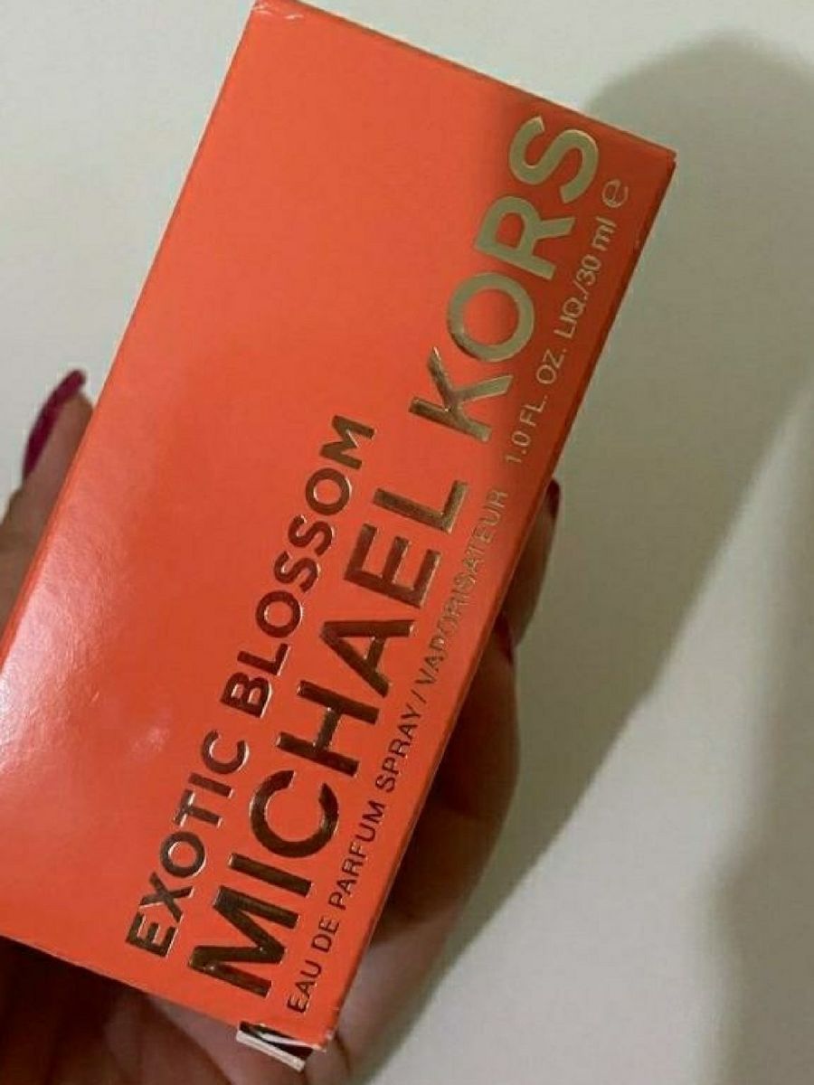 perfume michael kors exotic blossom