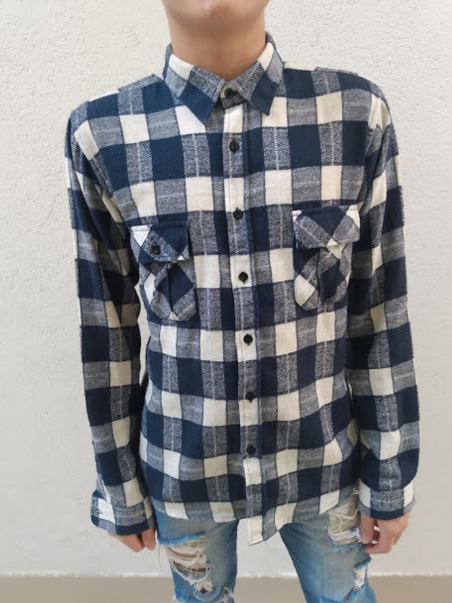 torra torra camisa xadrez feminina
