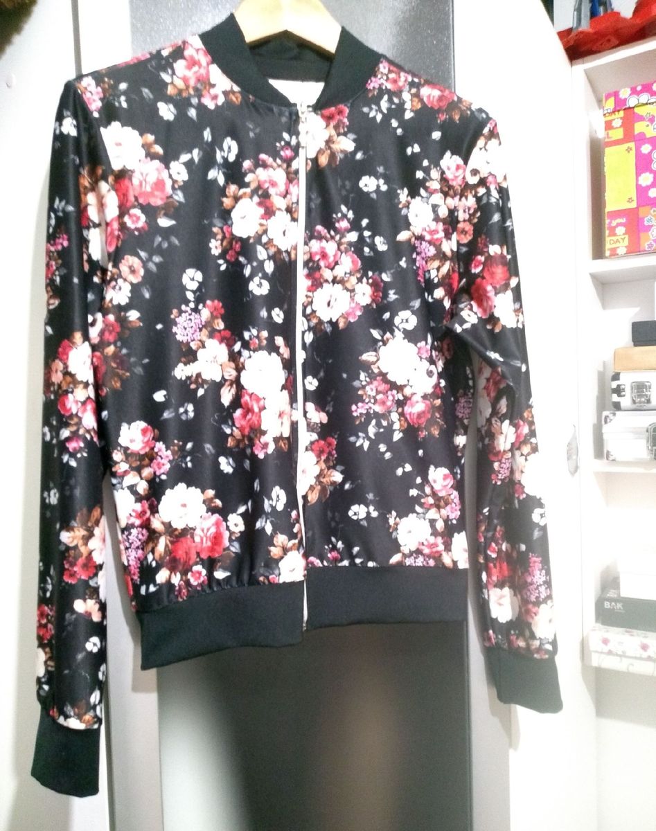 jaqueta estampada