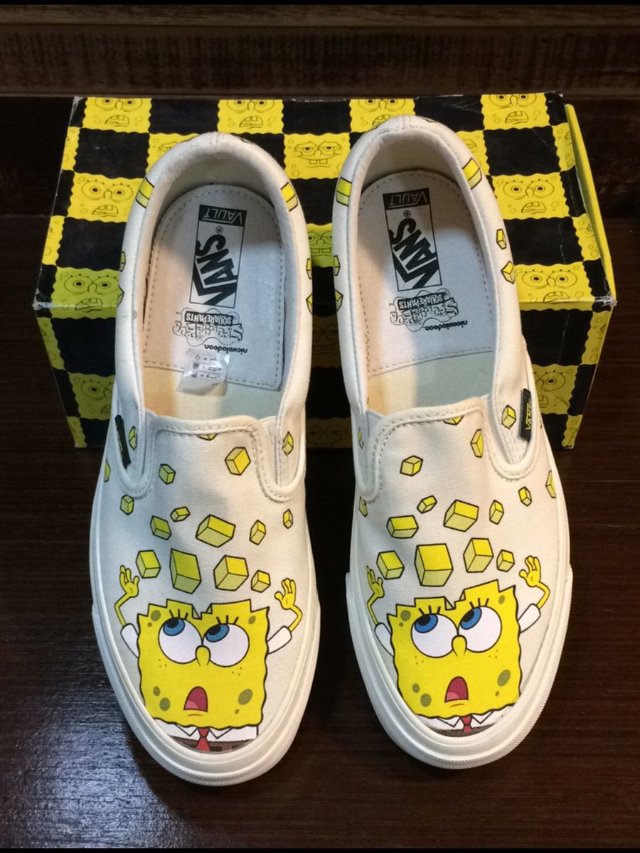 tenis vans bob esponja