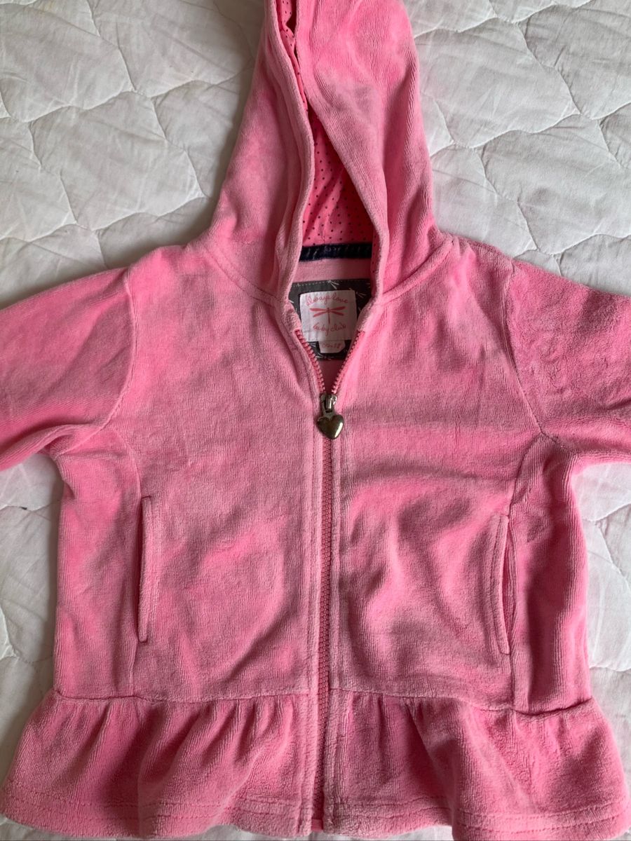 casaco de plush infantil