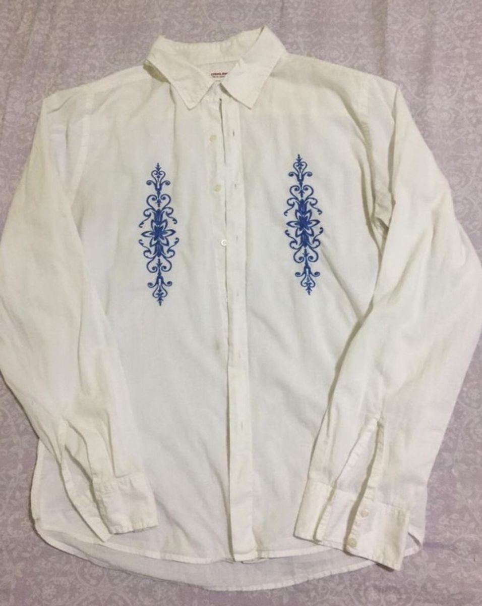 camisa social osklen