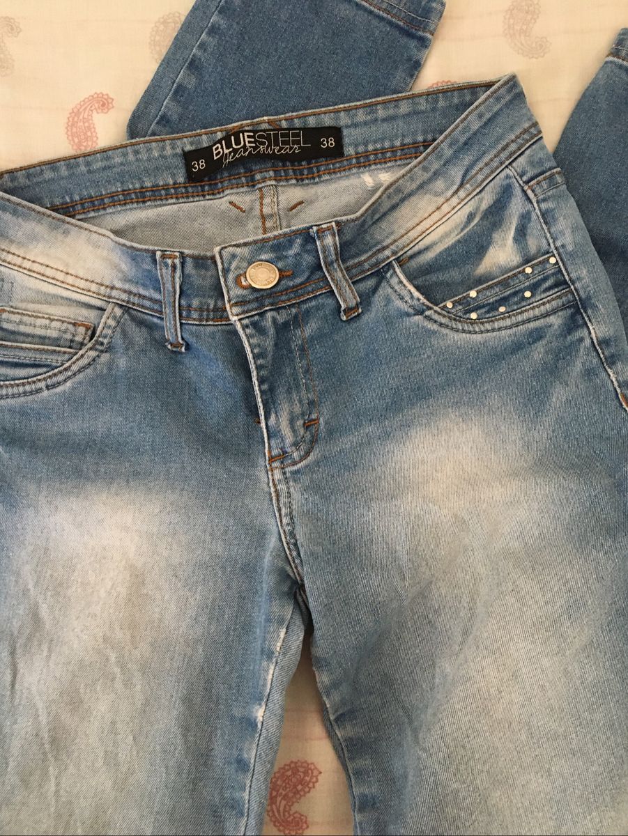 calça jeans blue steel