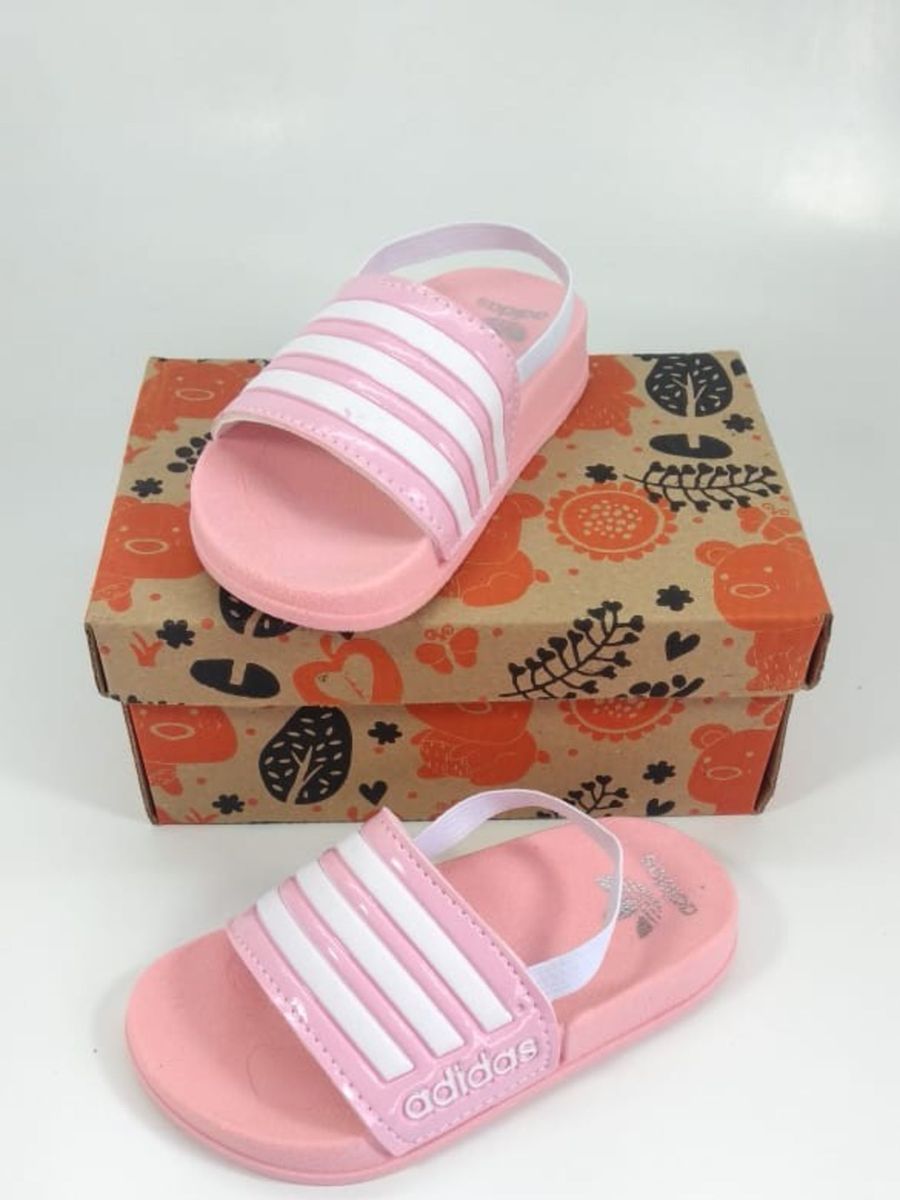 chinelo de bebe adidas