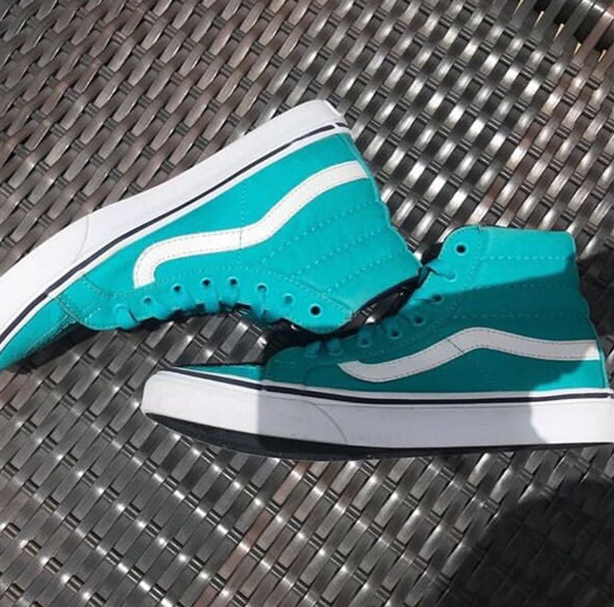 vans botinha azul