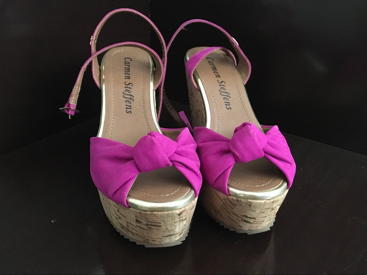 sandalia rosa carmen steffens