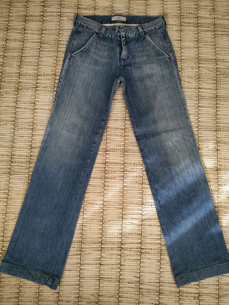 calça jeans armani feminina