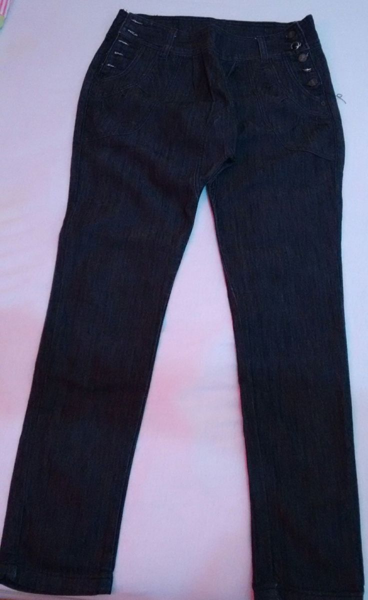 calça saruel feminina jeans sawary