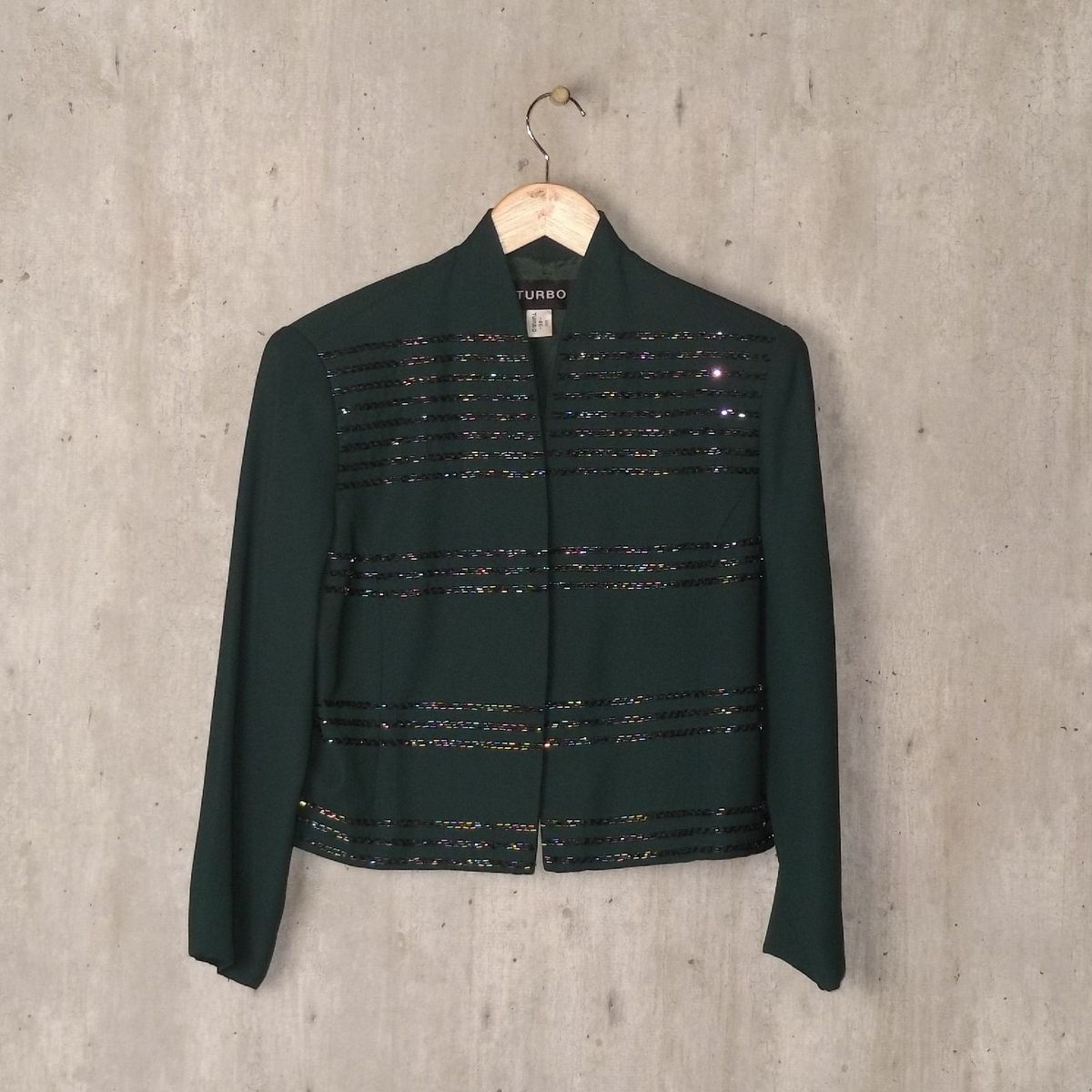 casaquinho verde militar