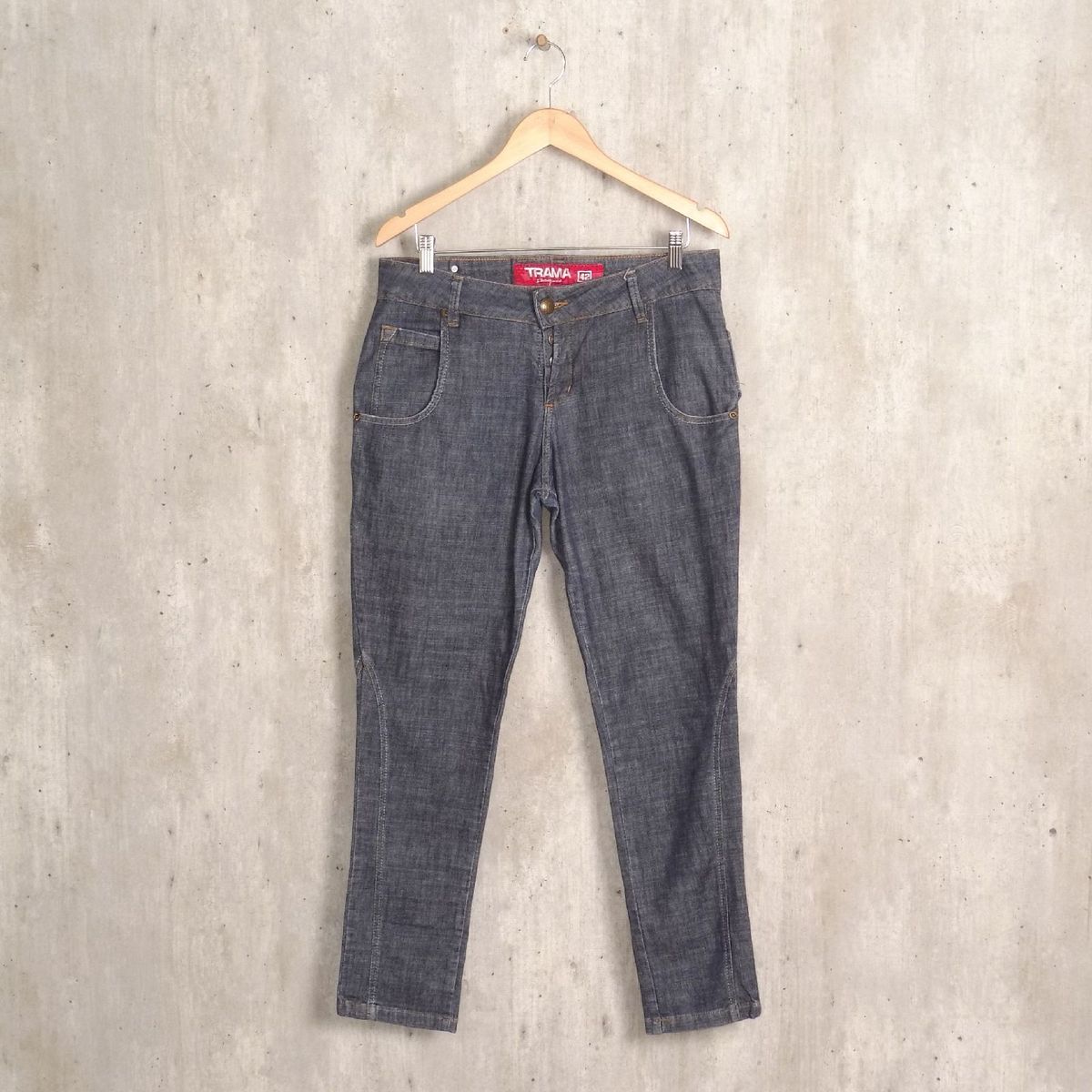 calça jeans slim feminina