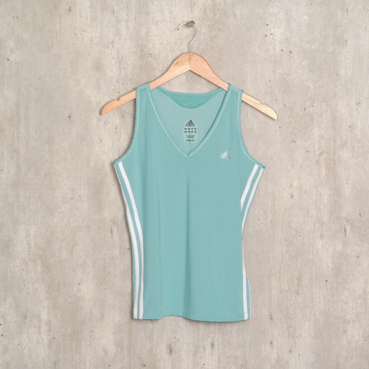blusa verde adidas