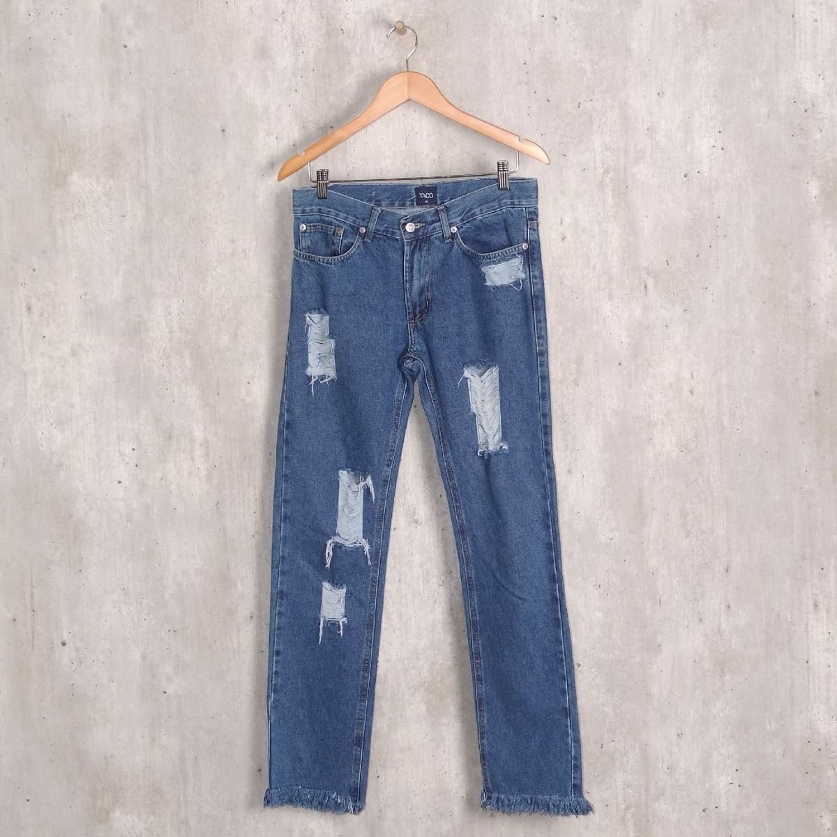 calça jeans taco feminina