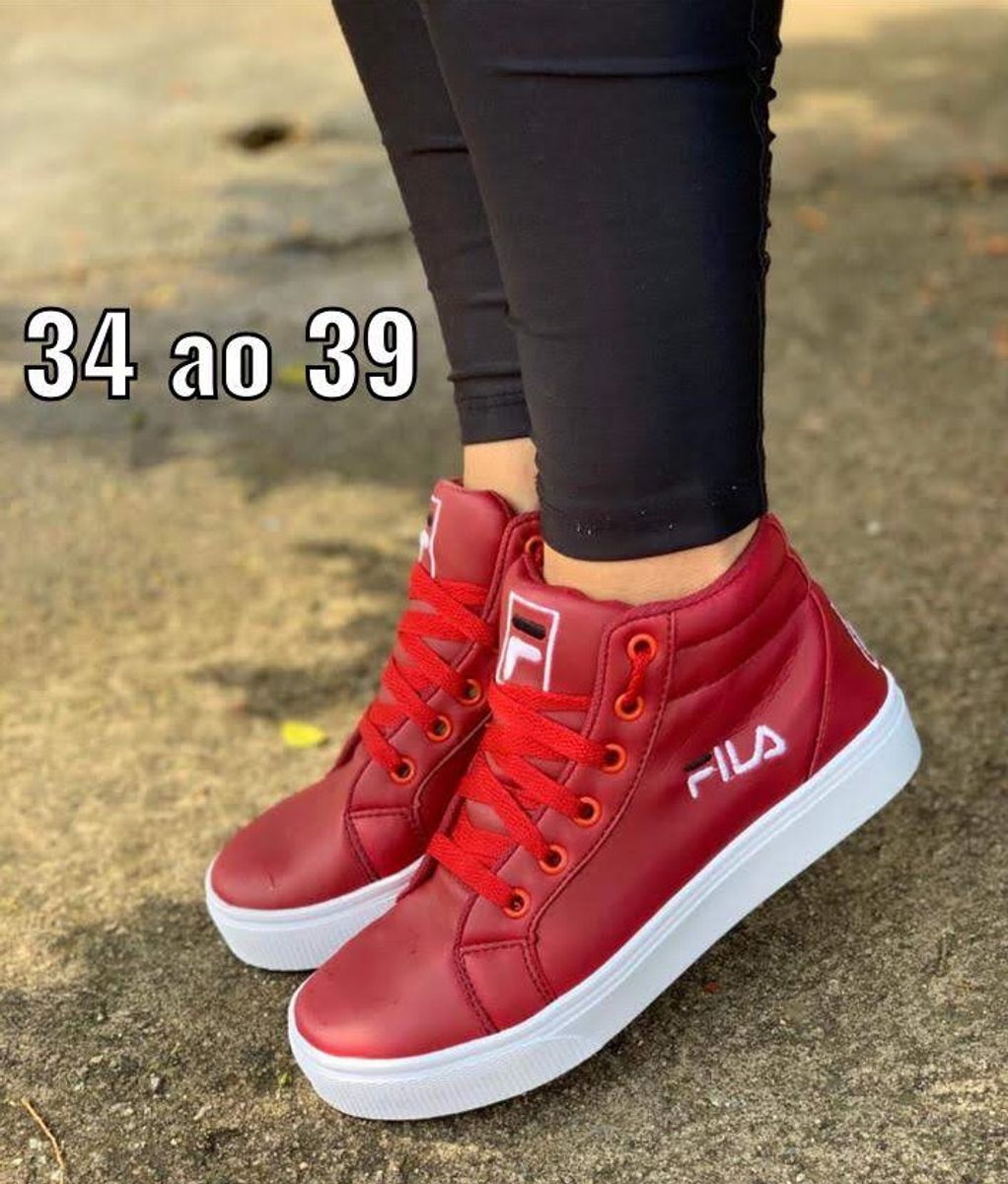 botinha fila feminina
