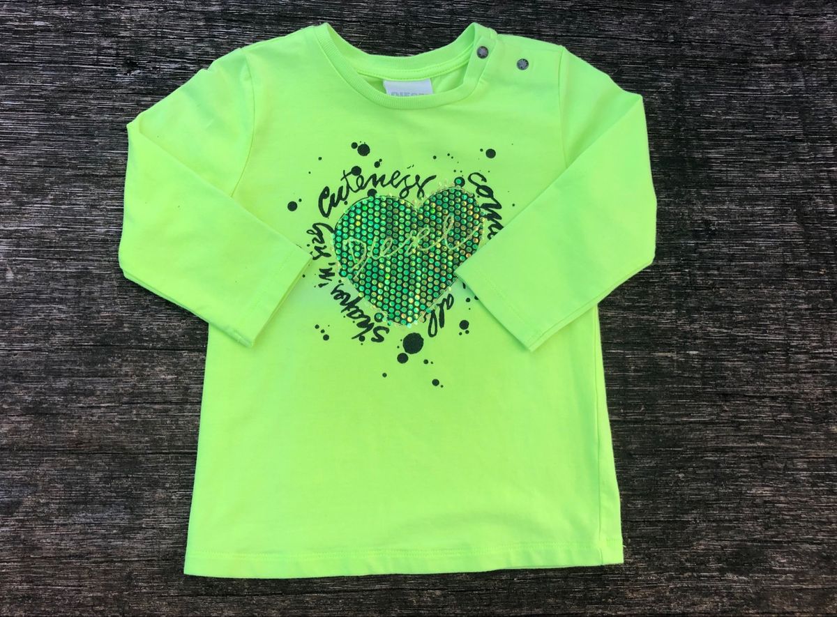 roupa infantil neon