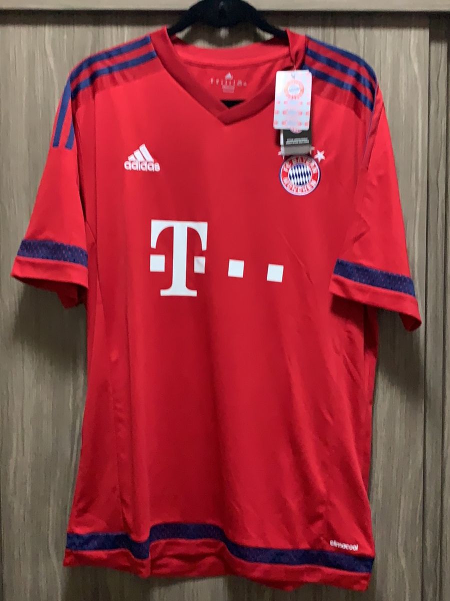 Camisa Do Bayern De Munique Azul E Vermelha Camisa Bayern Munique Tamanho Gg 25 Muller Vermelha Camisa Masculina Nunca Usado 38411328 Enjoei