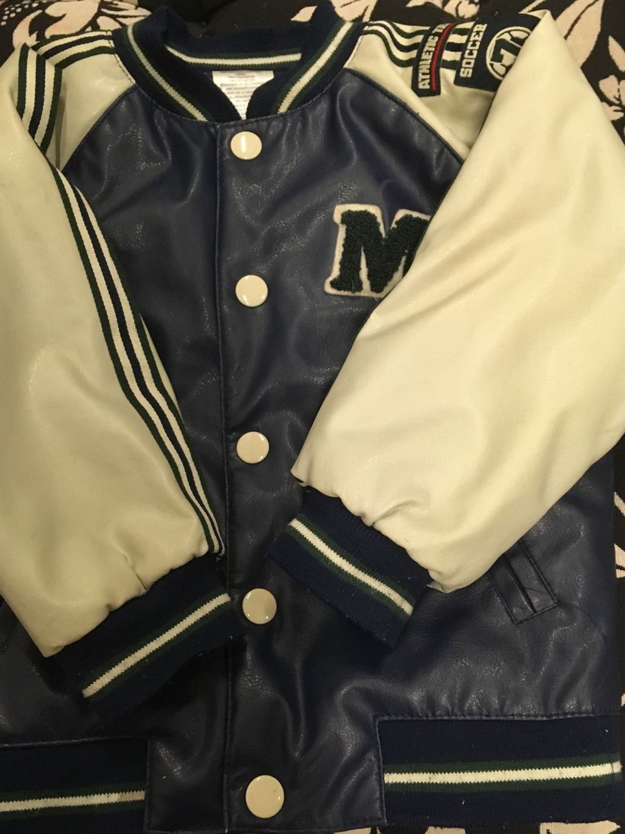 jaqueta de couro infantil 2 anos