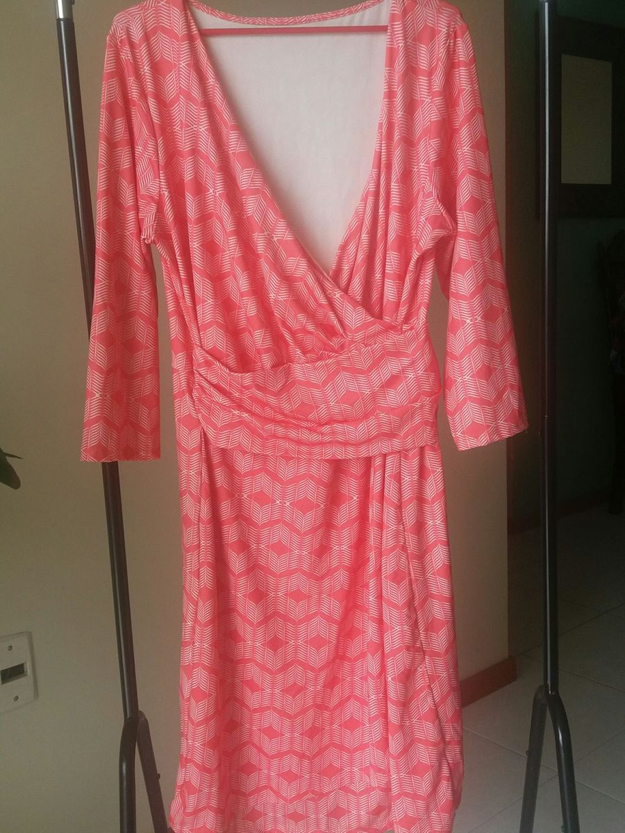 vestido transpassado gg
