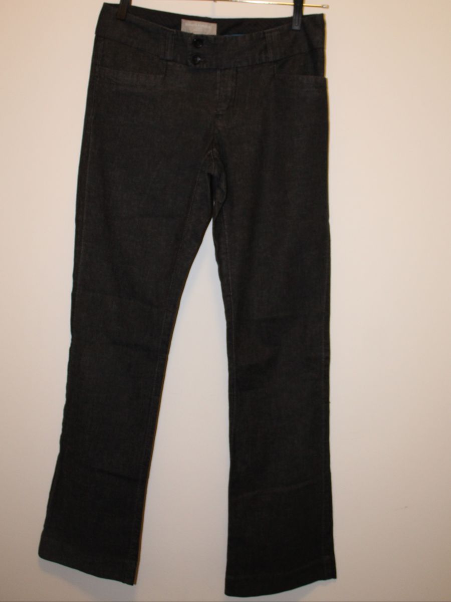 calça social verde musgo feminina