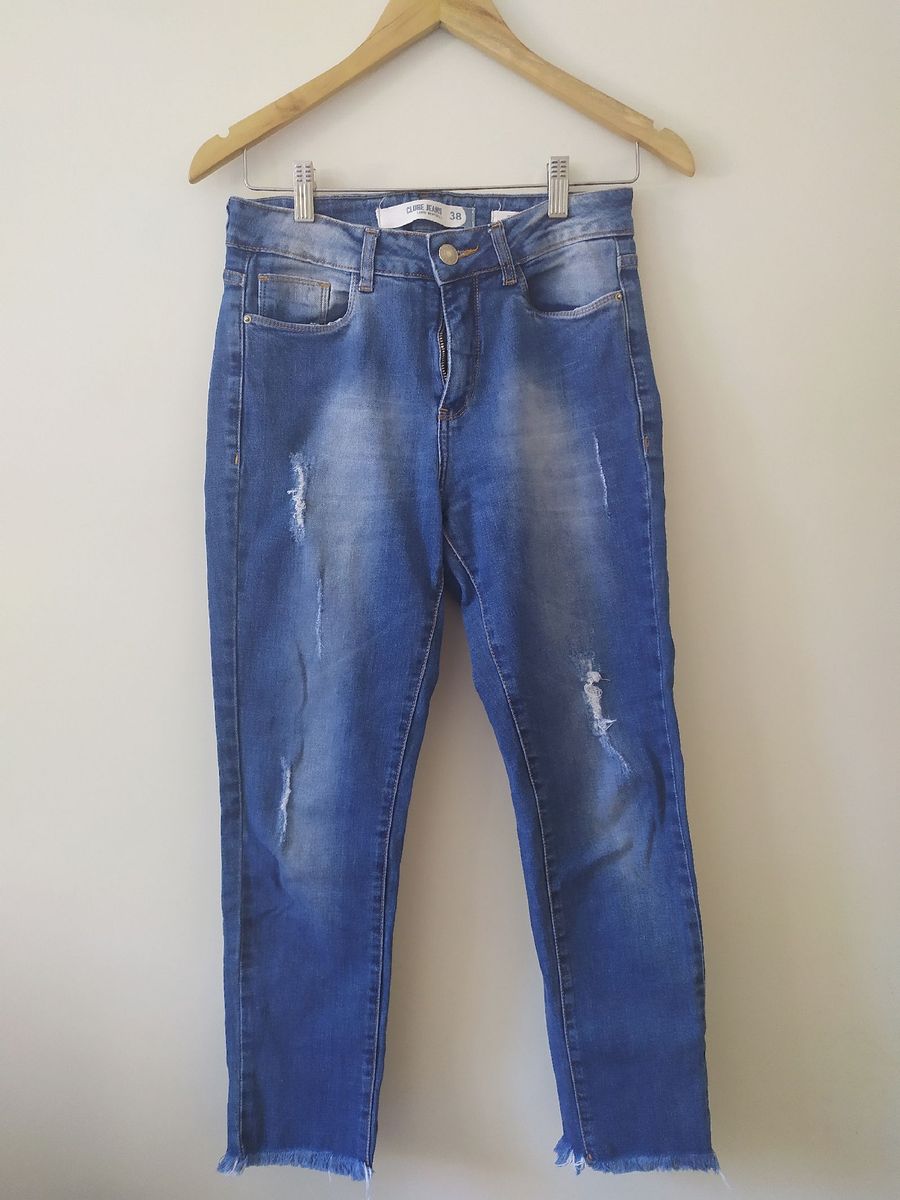 calça jeans feminina luigi bertolli