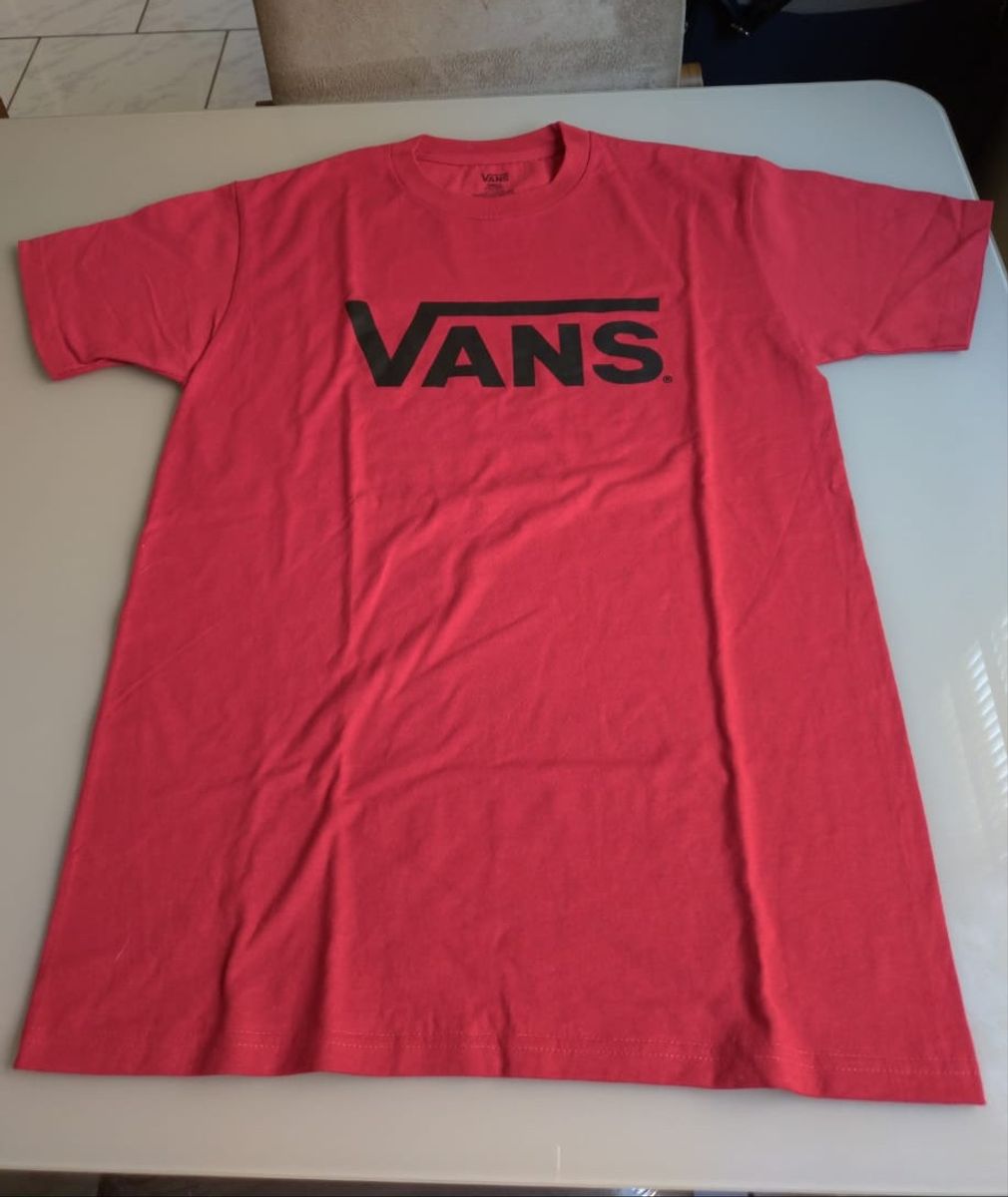 camiseta masculina vans