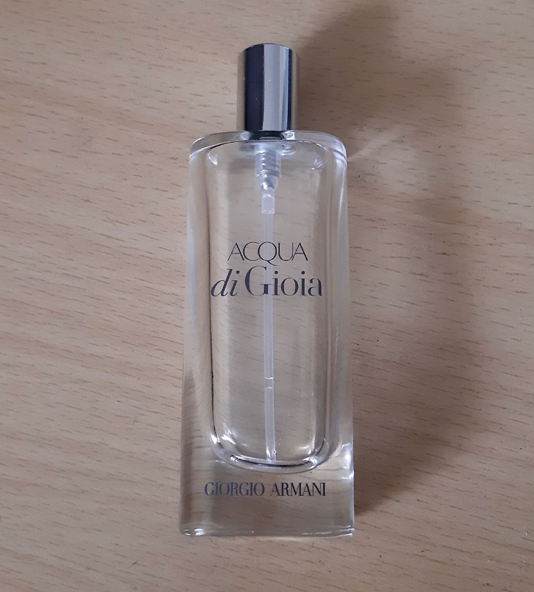 Frasco Vazio Acqua Di Gioia Perfume Feminino Giorgio Armani Usado Enjoei