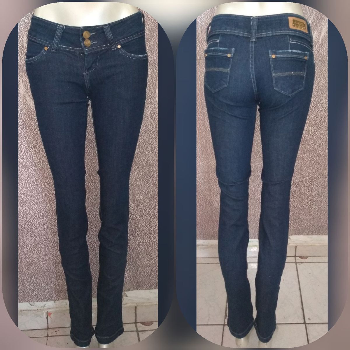 calça jeans feminina aquamar