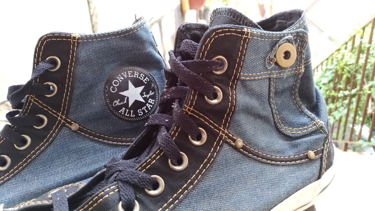 all star jeans cano medio