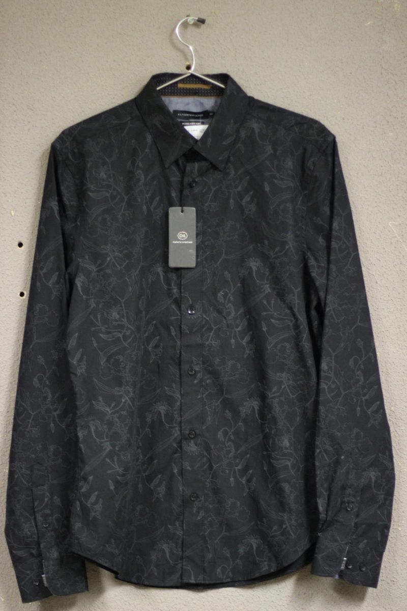 camisa social masculina c&a