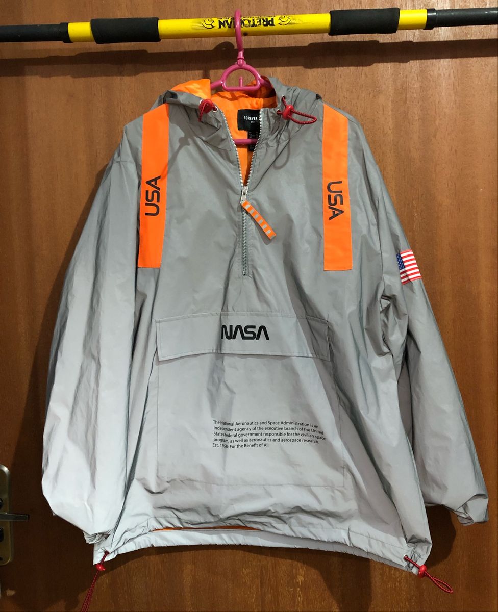 casaco nasa refletivo