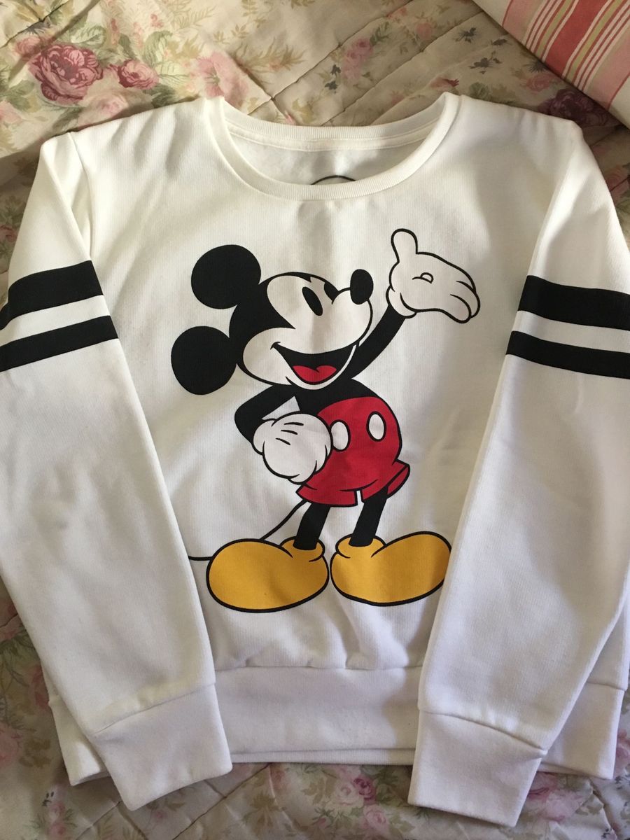 moletom mickey riachuelo