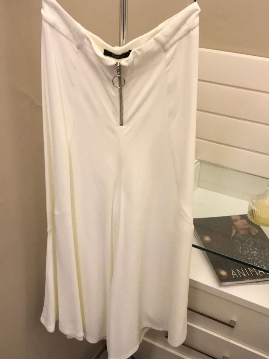 calça branca viscose