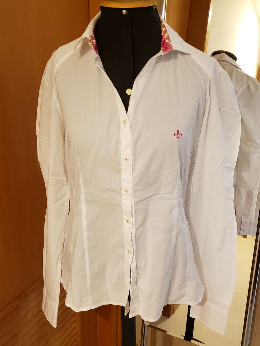 camisa social feminina slim dudalina