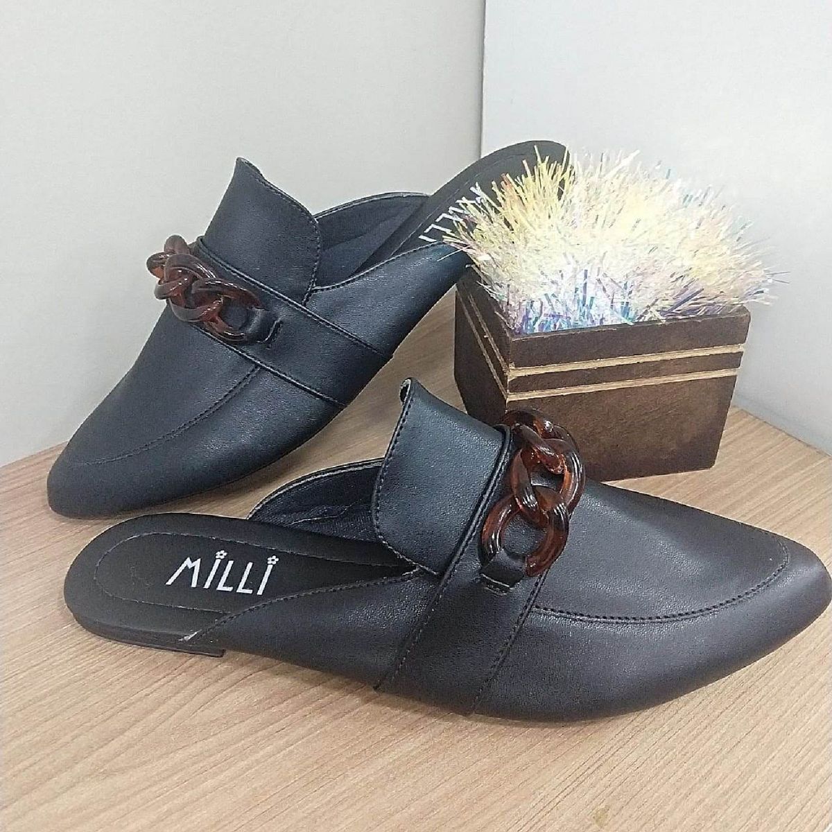 sapatilha mule milli