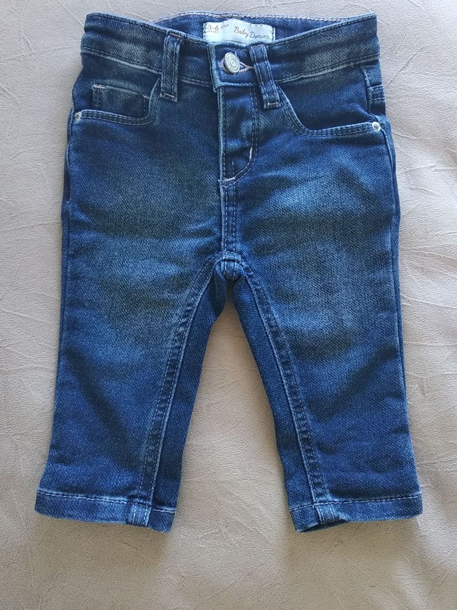 calça jeans para bebe de 6 meses