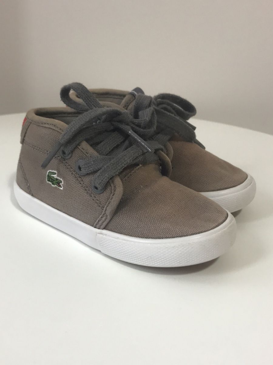 tenis lacoste menino