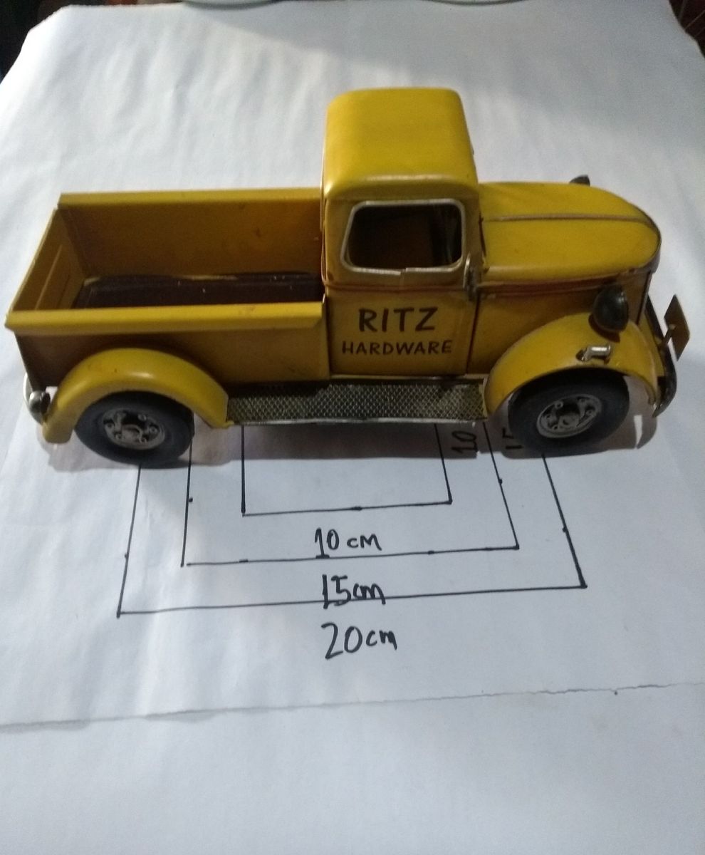 Carro De Lata Picape De Lata Carro Decorativo Item De Decoracao Carro De Lata Nunca Usado 41296701 Enjoei